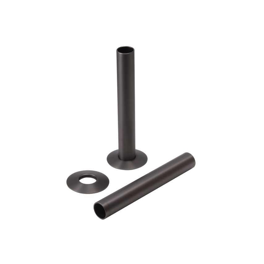 130mm Sleeve Set 18mm Diameter - Brushed Gun Metal