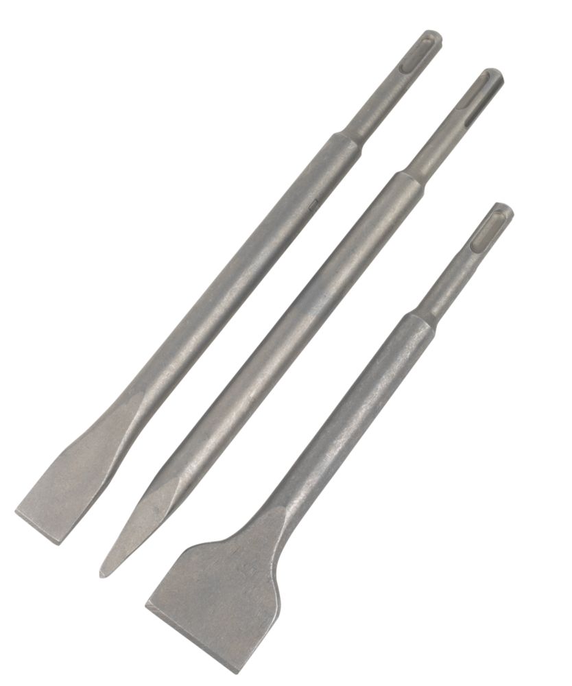 DeWalt  SDS Plus Shank Chisel Set 3 Pcs