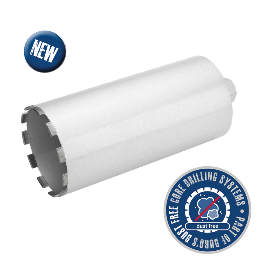 132 x 300mm x 1" UNC (F) Duro Ultra Dry Concrete Diamond Core