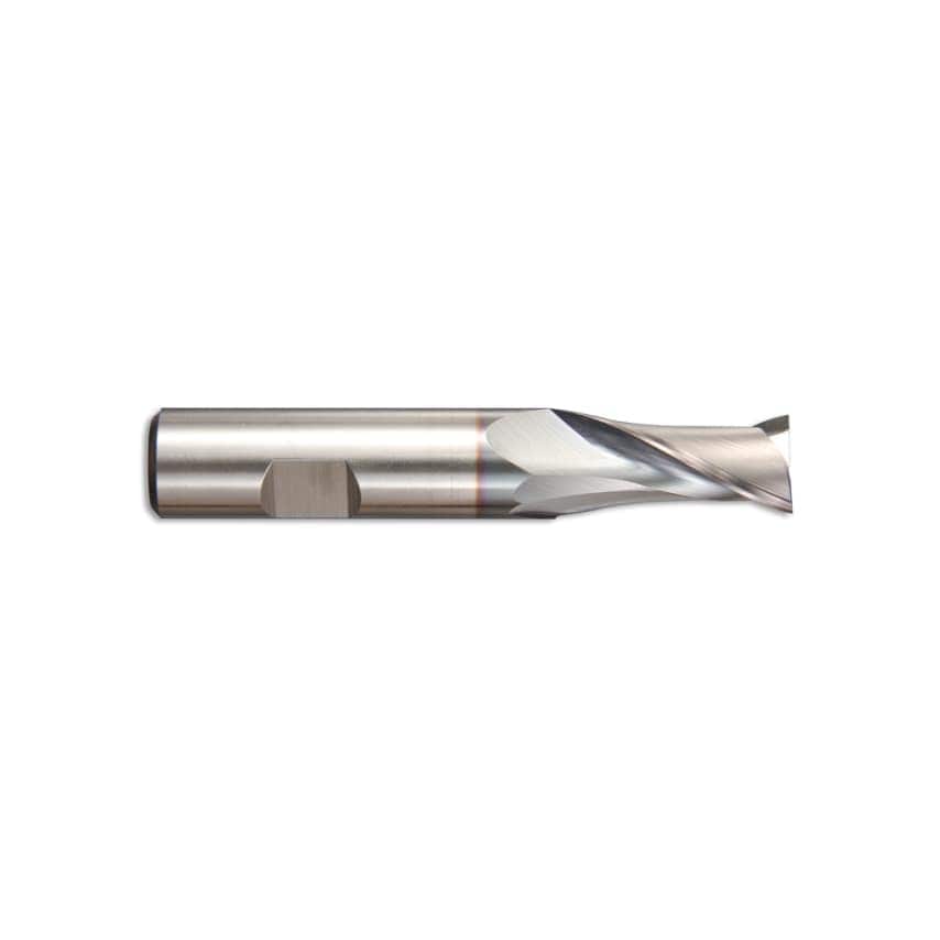 13/32"X3/8" HSCo8 BS122/4 Plain Shank N/S Slot Drill TiCN