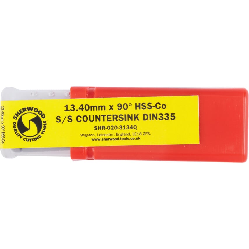 13.40MM 90DEG HSS-Cobalt S/S Countersink DIN335