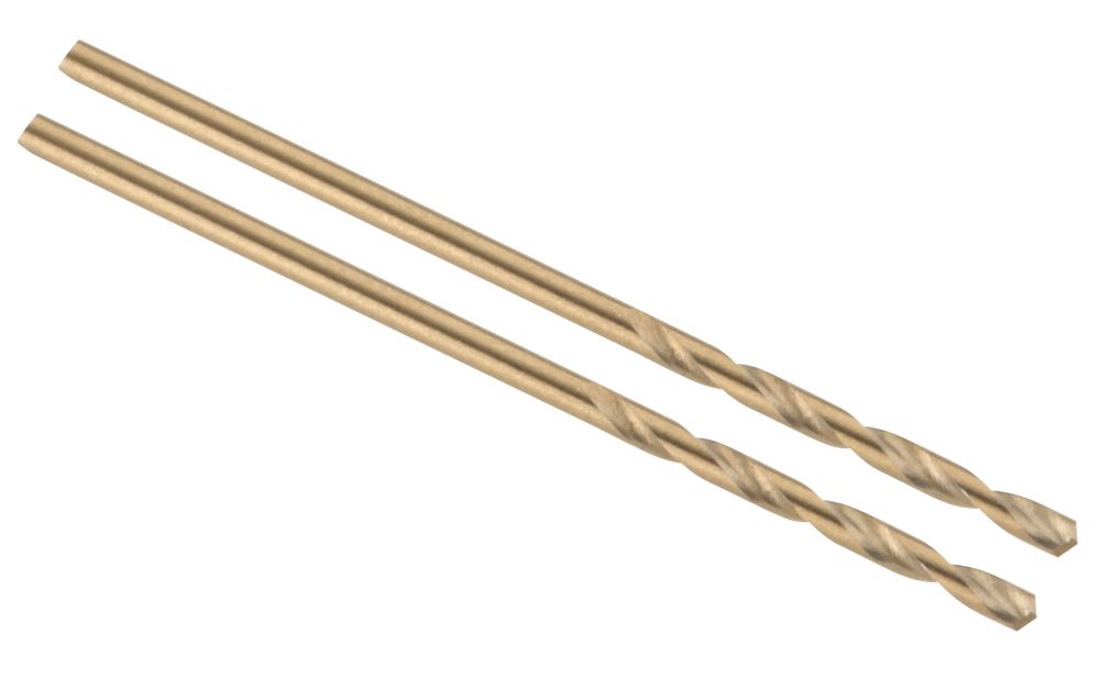 DeWalt Extreme Straight Shank Metal Drill Bits 1.5mm x 34mm 2 Pack