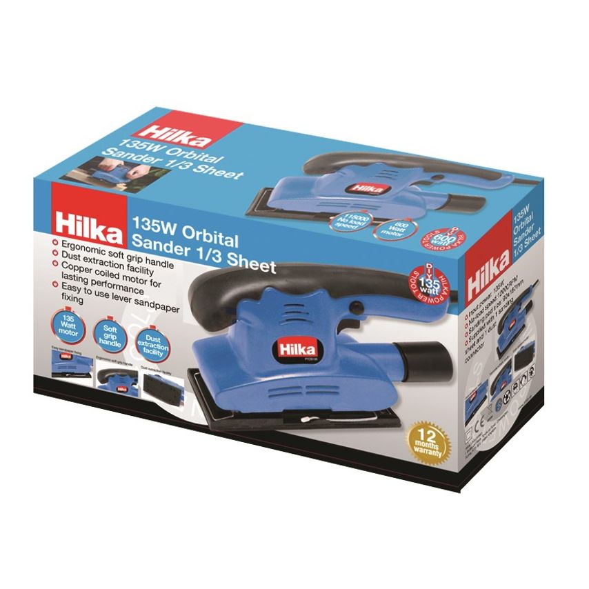 135W Orbital Sander 1/3 Sheet