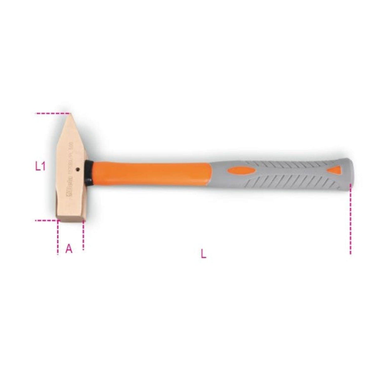 1370BA/PL 500-Spark Proof Engineer Hammer
