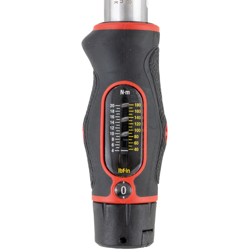 13831 TTI20 3/8" Square DV Torque Wrench 4-20N.M 35-180 Lbf.in