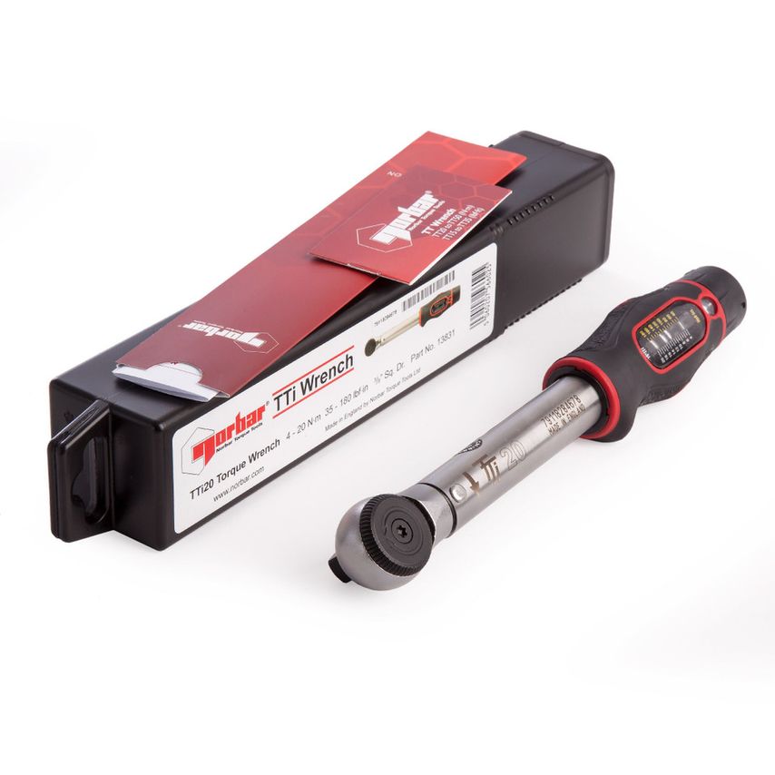 13831 TTi20 Torque Wrench 3/8" SQ Drive 4 - 20 Nm 35 - 180 LBF.IN