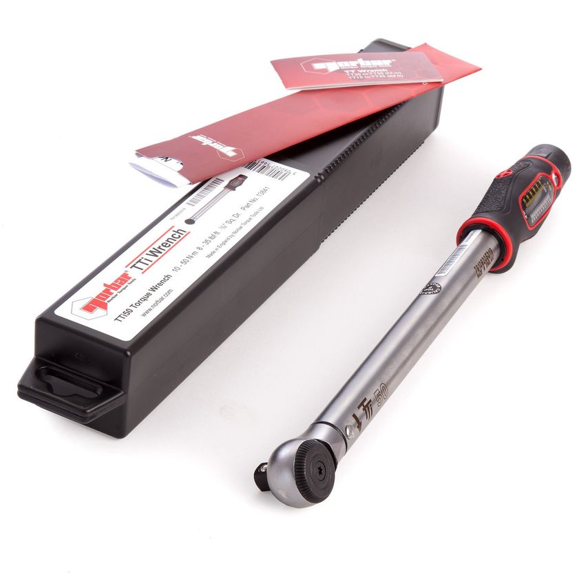 13841 TTi50 Torque Wrench 3/8" SQ Drive 10 - 50 Nm 8 - 35 Lbf.Ft