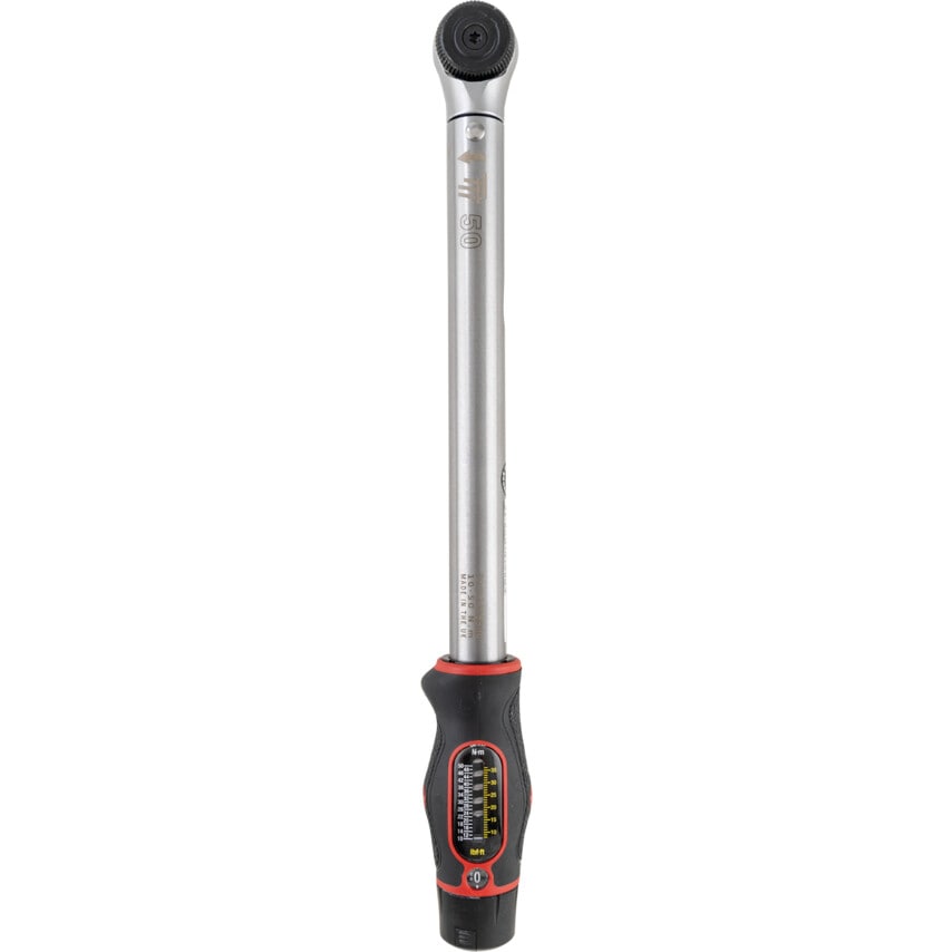 13842 TTI50 1/2" Square DV Torque Wrench 10-50N.M 8-35 Lbf.ft