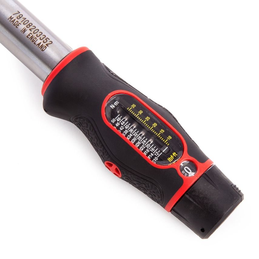 13842 TTi50 Torque Wrench 1/2" SQ Drive 10 - 50 Nm 8 - 35 Lbf.Ft