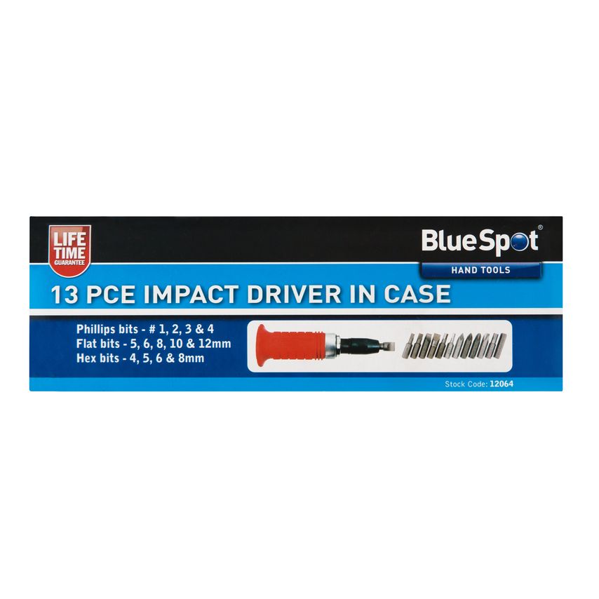 13 Piece Impact Driver in Case