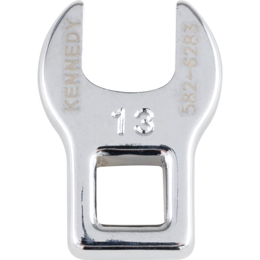 13mm Open Ended Crowfoot Wrench 3/8" Square Drive