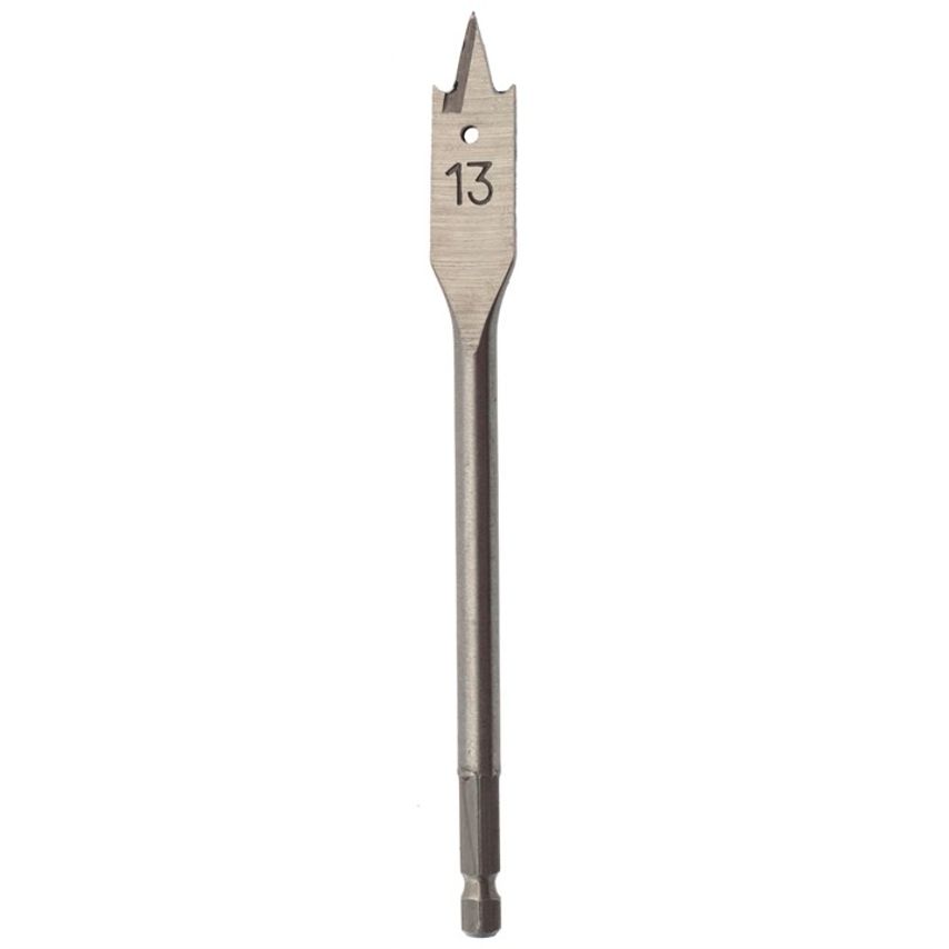 13mm X 152mm Quick Change Flat Wood Bit