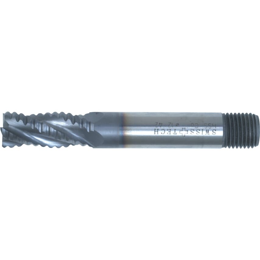 14.0MM HSS-Cobalt Standard Weldon F/P Ripper-TiCN