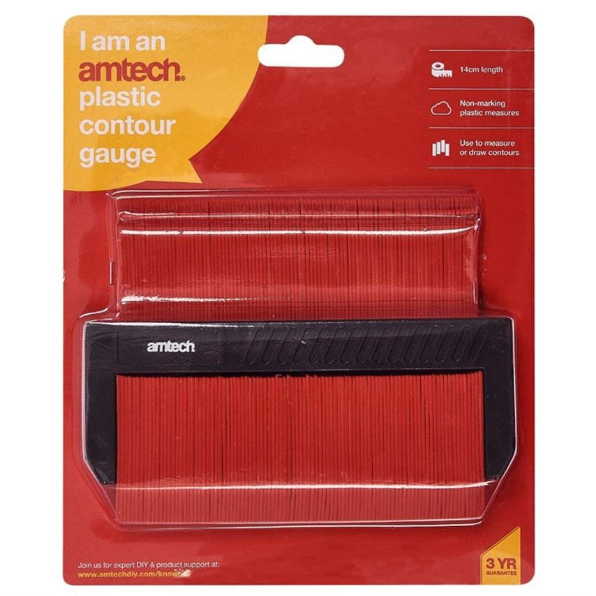 140mm Plastic Contour Gauge