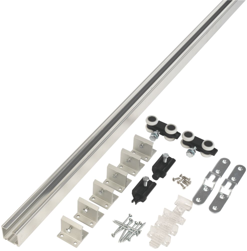 Rothley Herkules 120 SD/HS1218 1-Door Sliding Track System Aluminium
 1800mm