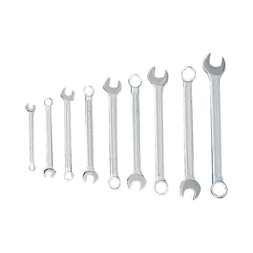 1/4-3/4"AF CV Combination Spanner Set 9 Piece