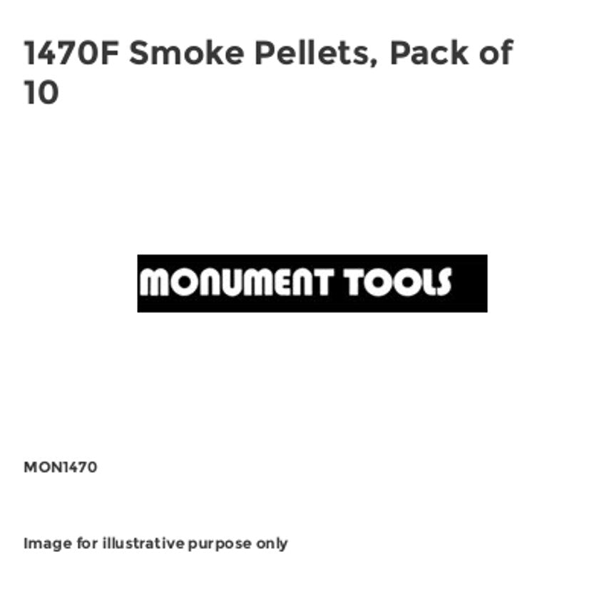 1470F Smoke Pellets, Pack of 10 MON1470