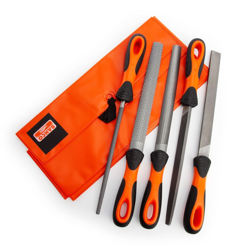 1-477-08-2-2 Ergo Assorted Engineers File Set 200mm (5 Piece)