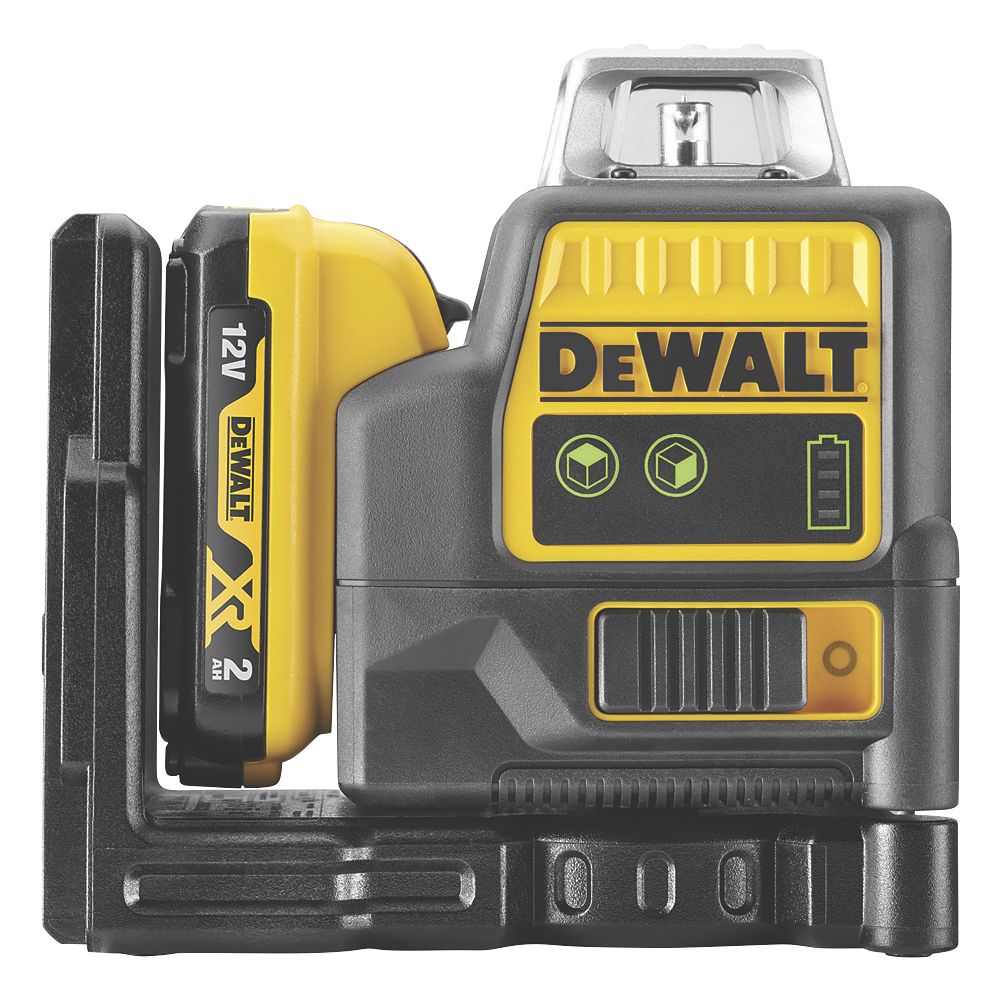 DeWalt DCE0811D1G-GB 12V 1 x 2.0Ah Li-Ion XR Green Self-Levelling Multi-Line Laser Level