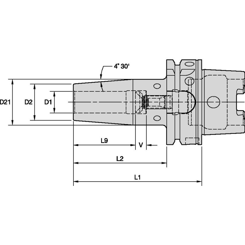 14ASMQL1C10195M One Channel MQL Adjustment Screw