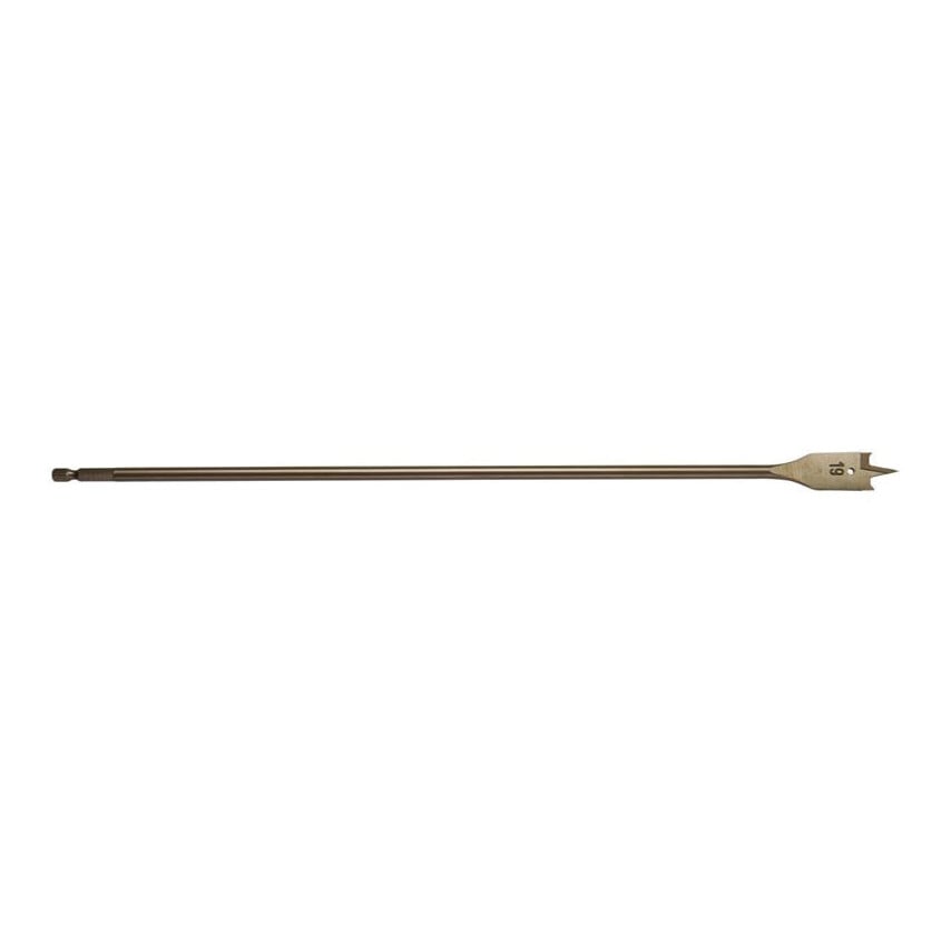1/4"HEX Flat Drill/Boring Bit 19x400mm