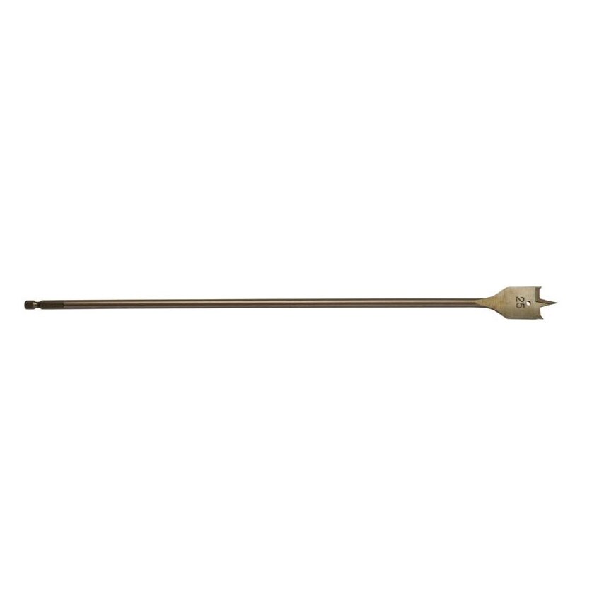 1/4"HEX Flat Drill/Boring Bit 25x400mm