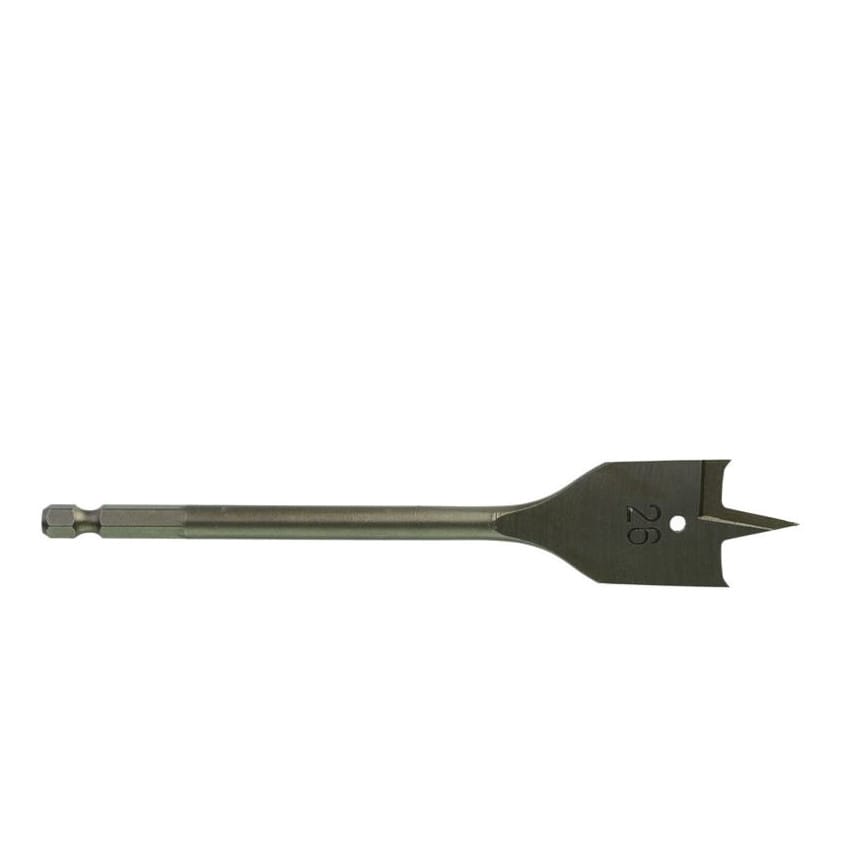 1/4"HEX Flat Drill/Boring Bit 26x160mm