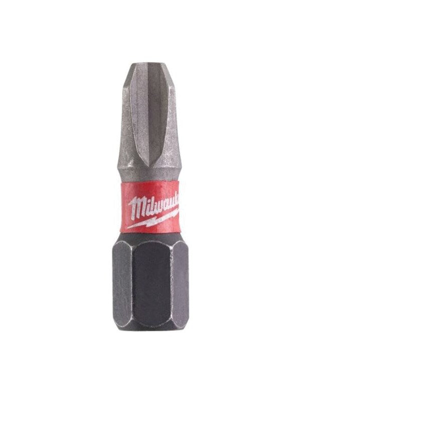 1/4"HEX Shockwave Impact Duty Driver Bit PH3x25mm (PK-2)