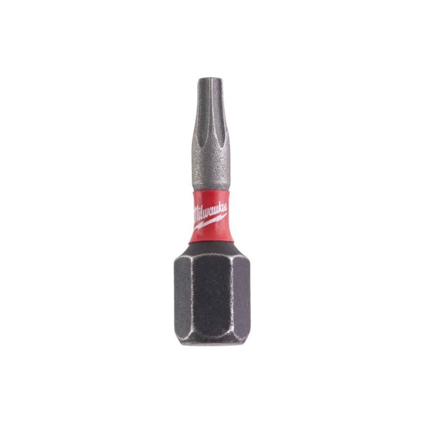 1/4"HEX Shockwave Impact Duty Driver Bit TX10x25mm (PK-2)