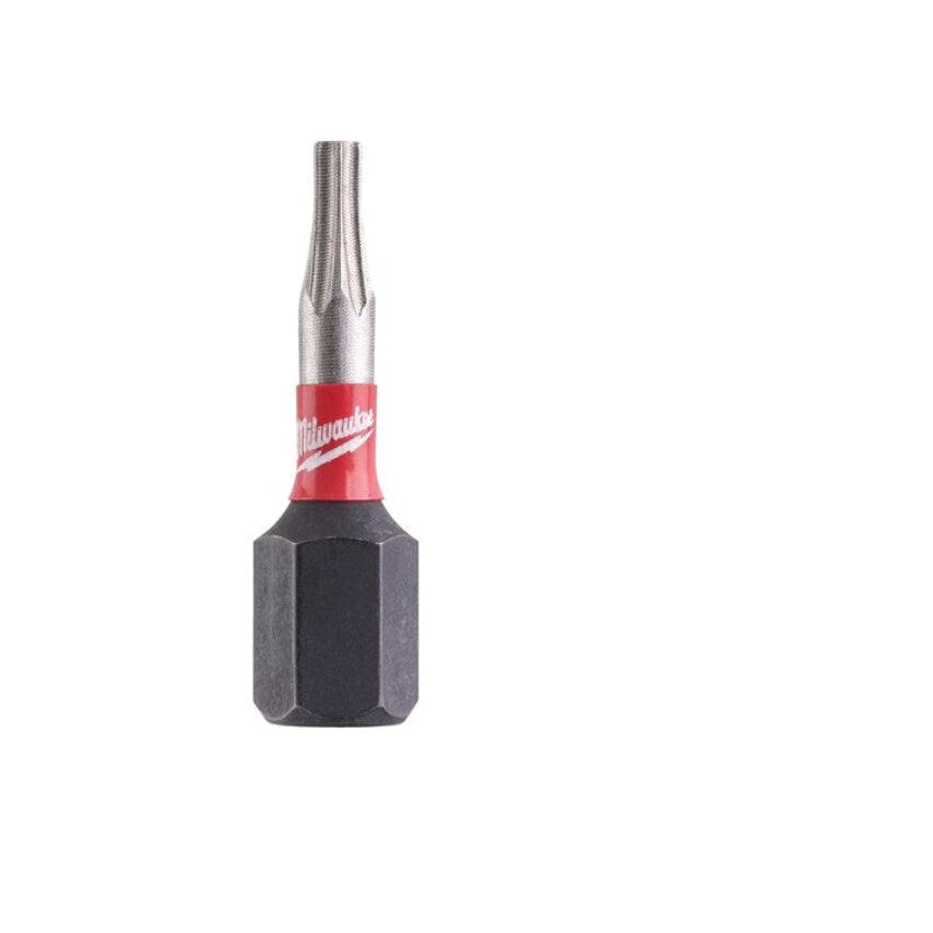 1/4"HEX Shockwave Impact Duty Driver Bit TX BO8x25mm (PK-2)