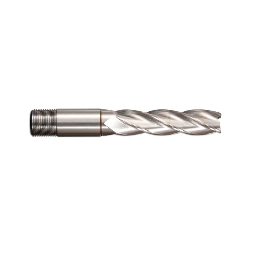 1/4"X1/4" Multi Flute HSCo Screw Shank Long Series End Mill (BS 122/4)