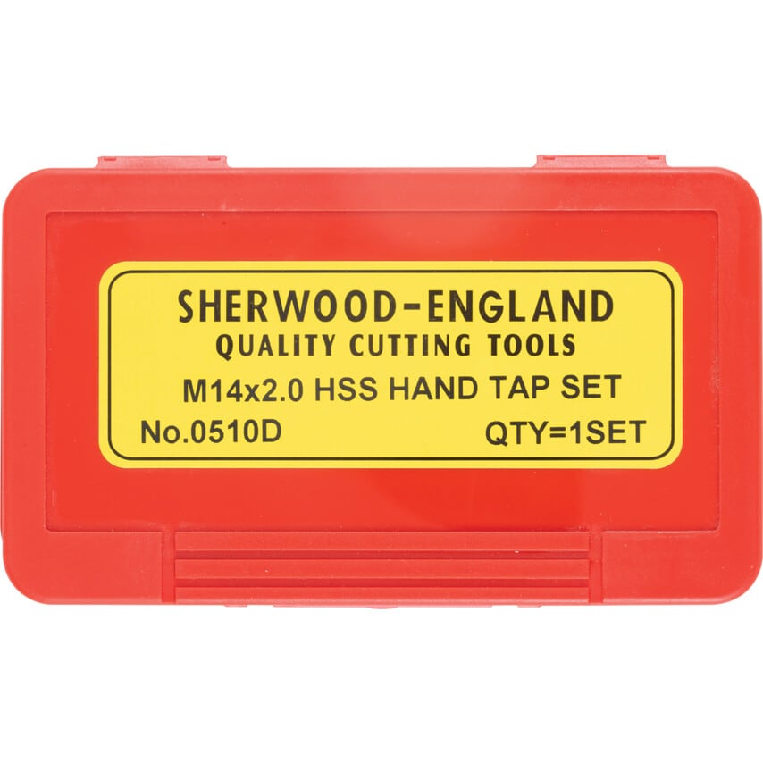 14X2.00MM HSSGT Straight Flute Tap Set