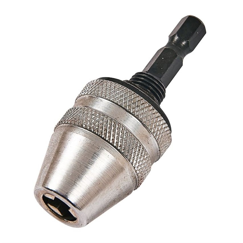 1/4" (6.5mm) Quick Change Keyless Chuck