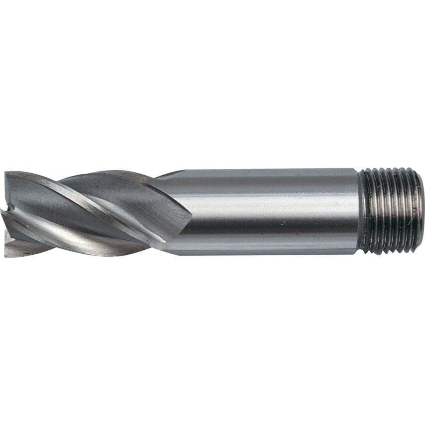 1/4" HSS-Co 5% Threaded Shank Multi Flute End Mills