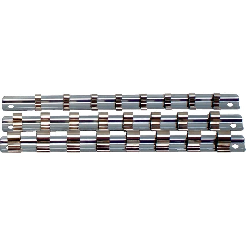 1/4" S/D Socket Rack comes with 8 Spring Clips
