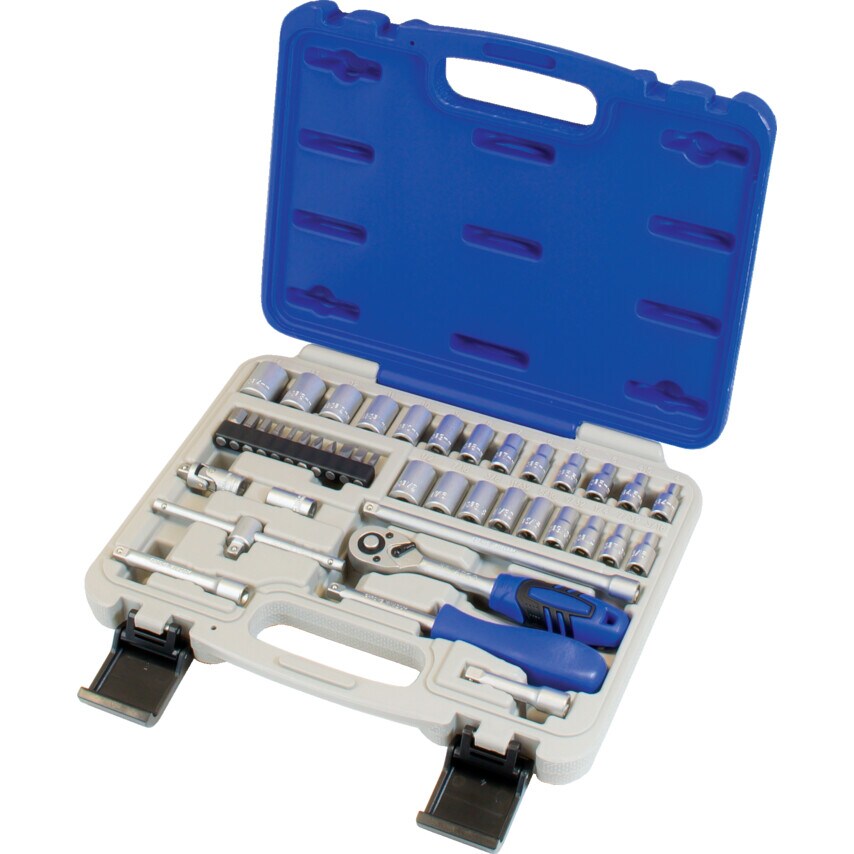 1/4" Square Drive 41 Piece Metric Socket Set