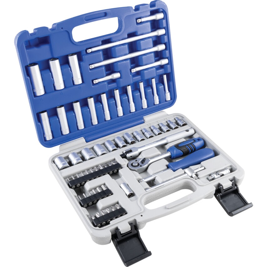 1/4" Square Drive 60 Piece Metric Socket Set