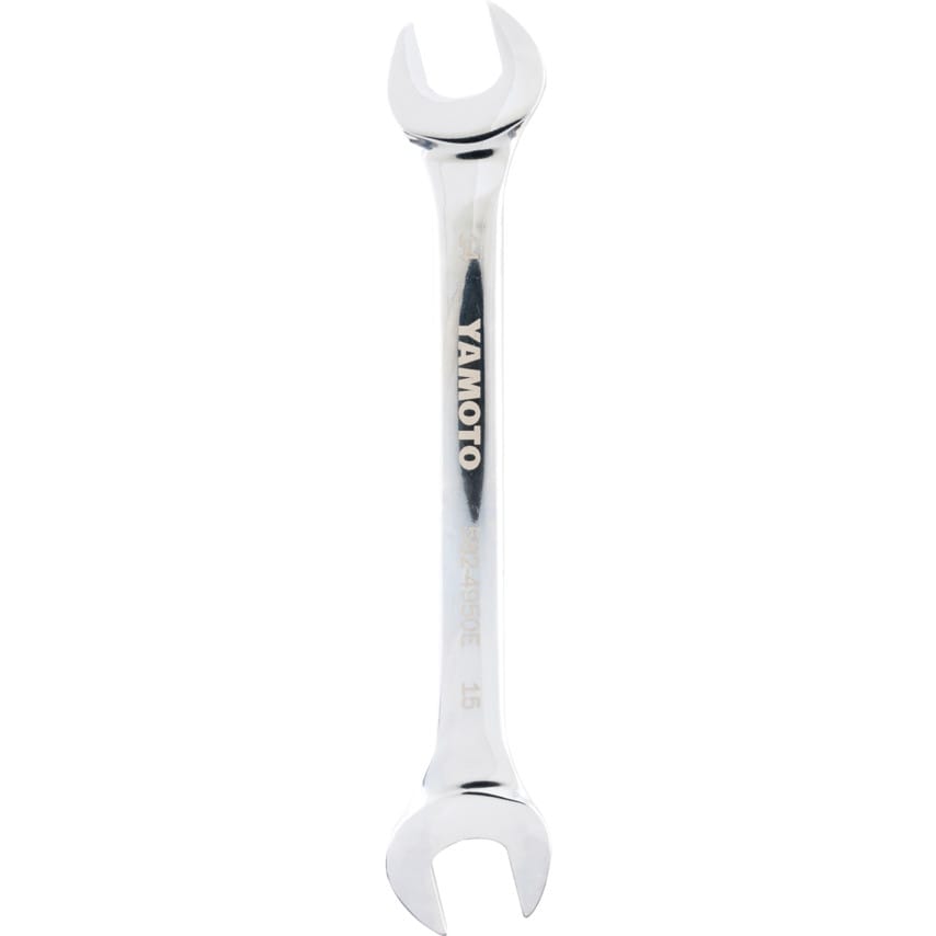 14 x 15mm Chrome Vanadium Open Ended Spanners