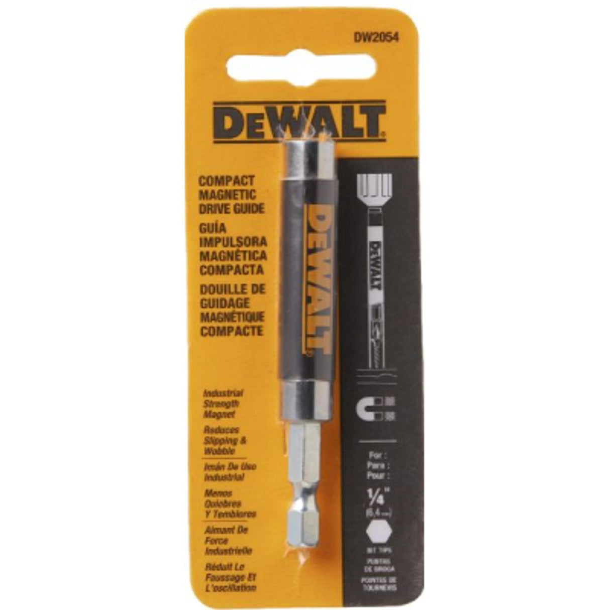 1/4inCompact Magnetic Drive Guide 80mm