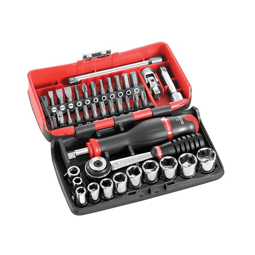 1/4in Drive R2NANO Socket Set, 38 Piece FCMR2NANO