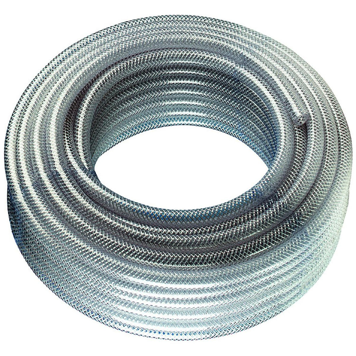 1/4in ID Heavy Duty Braided PVC Red 30MTR - HDPVC14R
