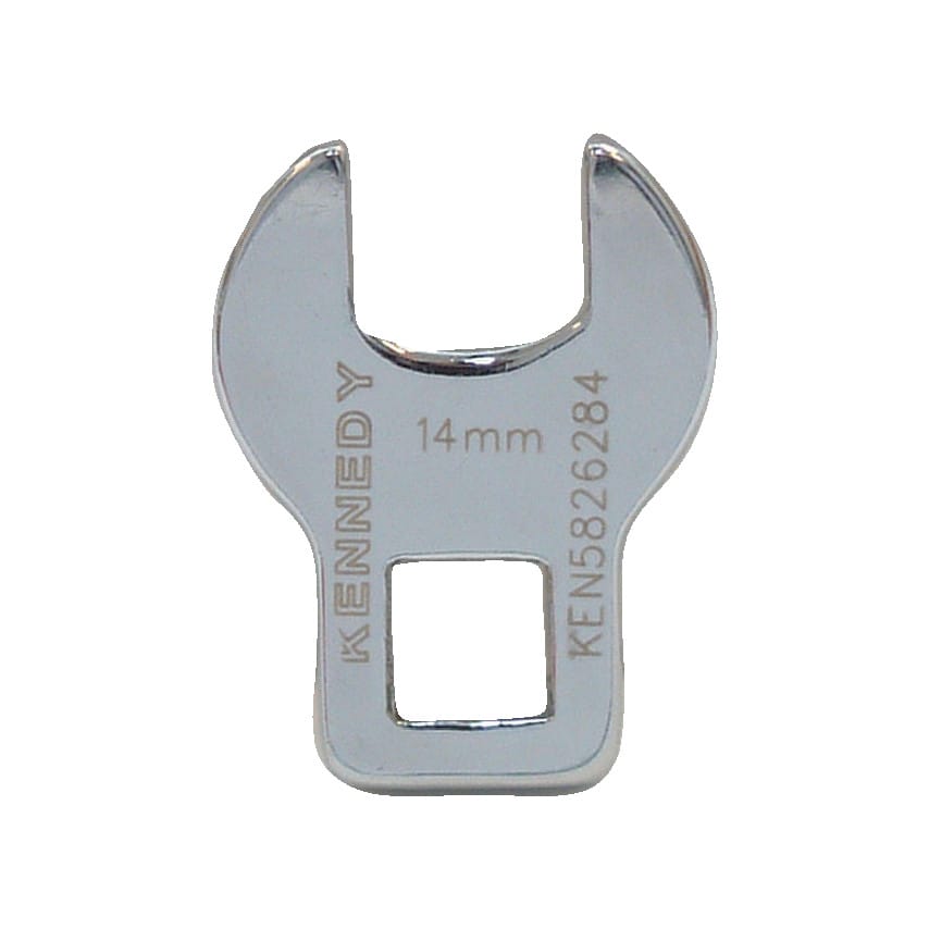 14mm Open Ended Crowfoot Wrench 3/8" Square Drive