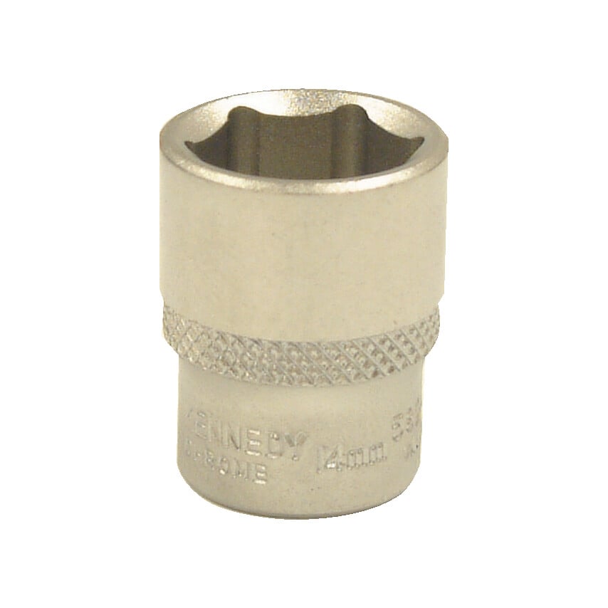 14mm Single Hex Socket 1/4" Square Drive