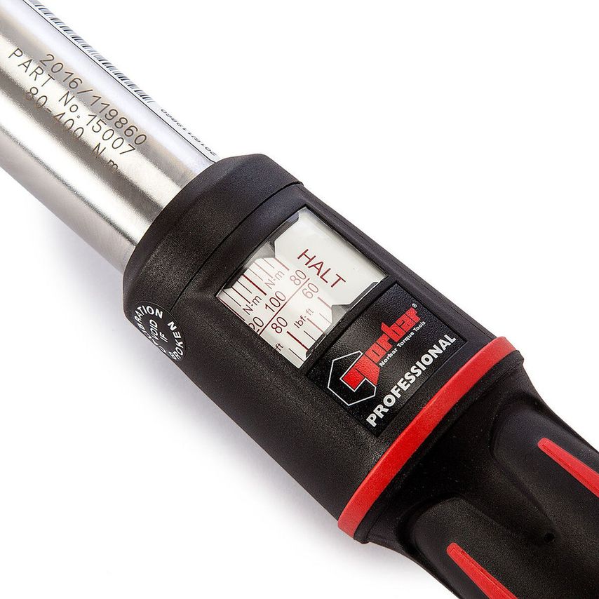 15007 Model 400 3/4" Drive Industrial Mushroom Ratchet 80-400 Nm/60-300 lb
