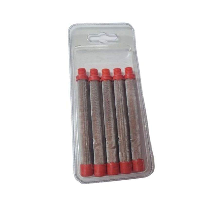 150 Mesh Pencil Filter Red Fits Titan 5 Pieces