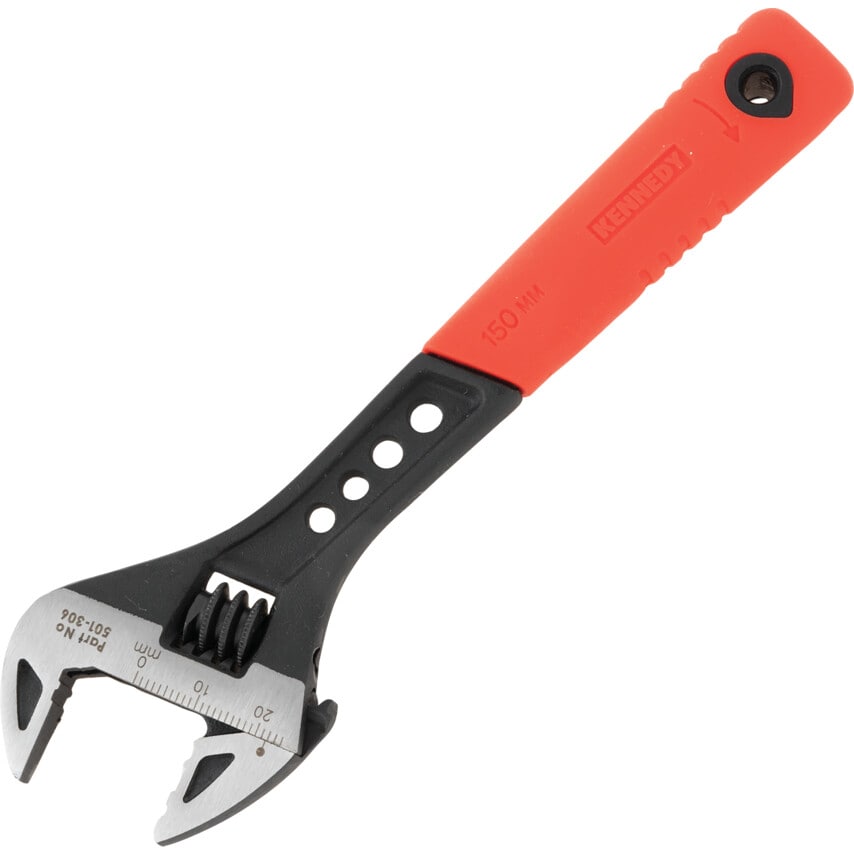 150mm/6" Soft Grip Phosphate Adjustable Wrench