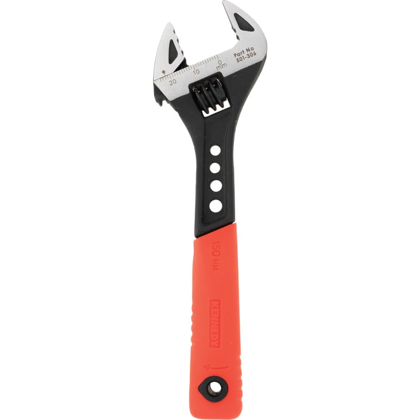 150mm/6" Soft Grip Phosphate Adjustable Wrench