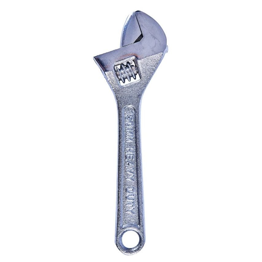 150mm (6") Adjustable Wrench with 20mm (0.8") Jaw Opening