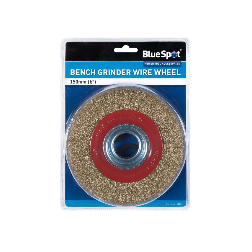 150mm (6") Bench Grinder Wire Wheel