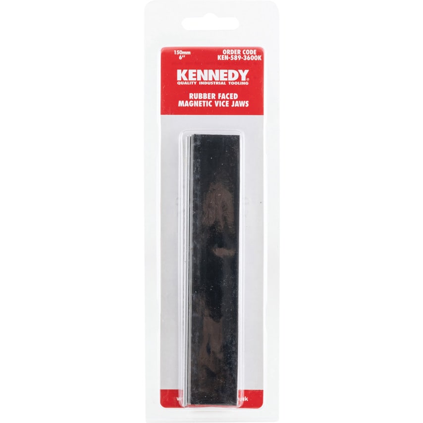 150mm (6") Rubber Faced Magnetic Vice Jaws
